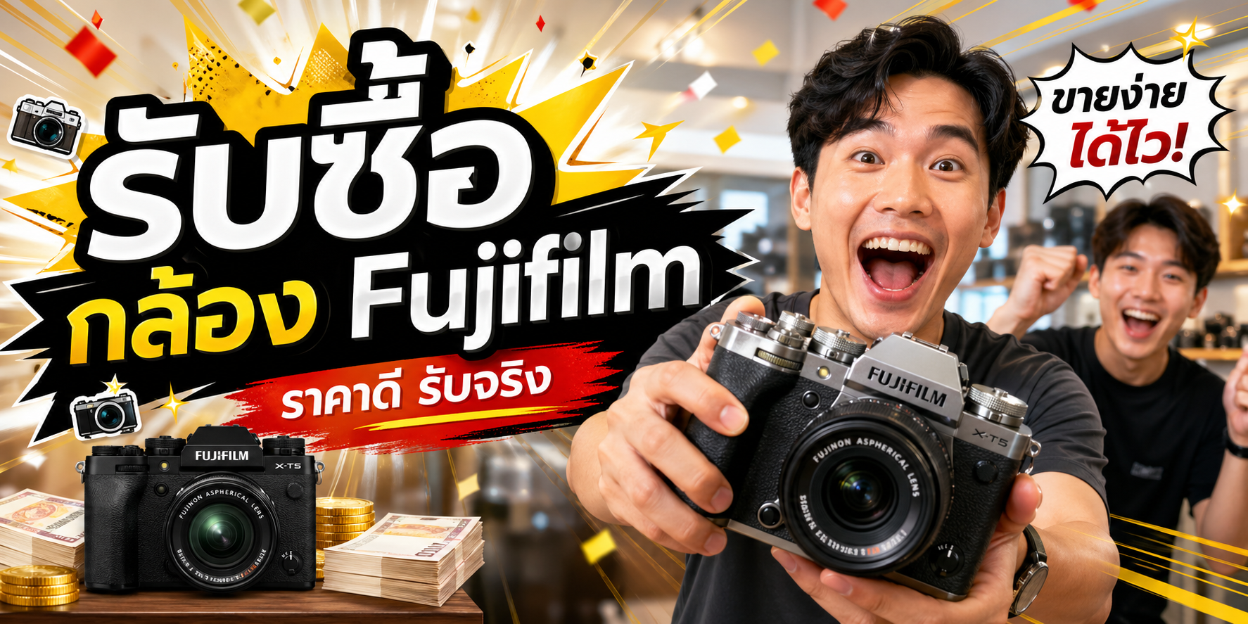 รับซื้อกล้อง Fujifilm